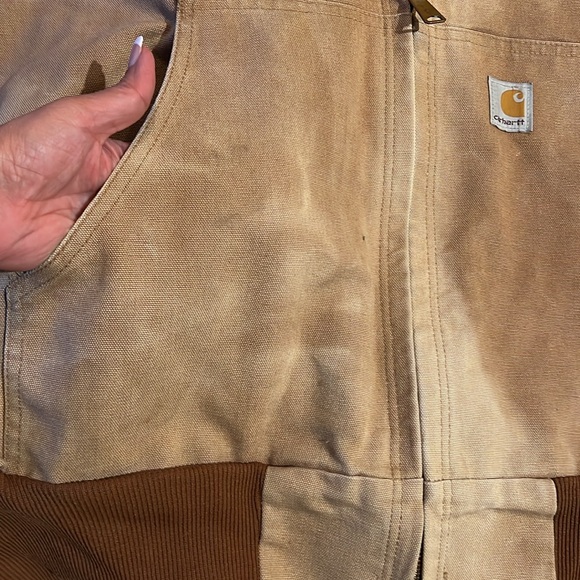 Vintage Carhart men’s three XL jacket grunge, thrashed style - Picture 7 of 14